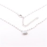 Collana Domar Gioielli Donna Collana argento 925 punto luce in Argento NZA124136